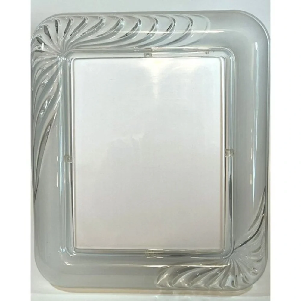 Vtg Micasa Glass Picture Frame Mystique Made in Germany Wedding Baby Child 8X10
